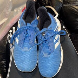 Adidas kids Athletic Shoes in Blue and White